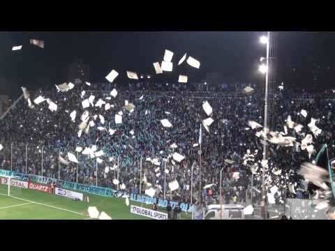 "Salida de Belgrano Sudamericano" Barra: Los Piratas Celestes de Alberdi &bull; Club: Belgrano