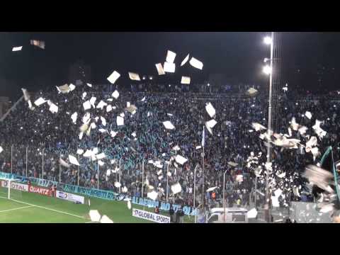 "Salida de Belgrano Sudamericano" Barra: Los Piratas Celestes de Alberdi • Club: Belgrano • País: Argentina