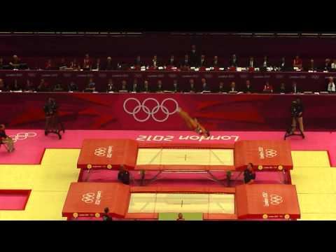 Rosannagh Maclennan Trampoline Final London 2012