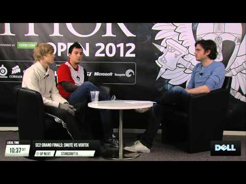 THOR Open SC2 Grand Final - Vortix vs. Snute - Pre Interview