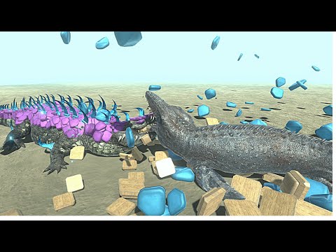 SHARK ZILLA VS MECHA SHARK ZILLA - ANIMAL REVOLT BATTLE SIMULATORS