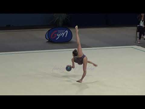 Anna KHUTSISHVILI ballon - 2019 Championnat de France Créteil AA (junior Elite)