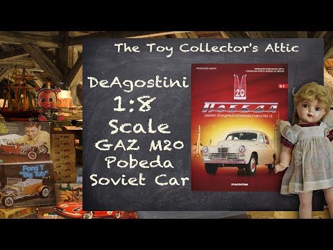 DeAgostini Models 1:8 scale GAZ M20 Pobeda 1946