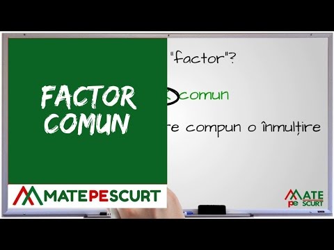 Factor comun