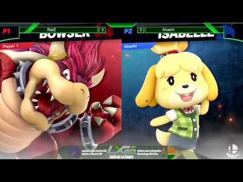 RatZ (Bowser) vs Akashi (Isabelle) - Smash Ultimate @ LXG 16