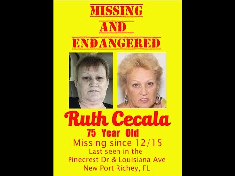 Ruth Cecala Missing since 12/15/21 - Scent Dogs follow her to one spot.  (Uncut version)