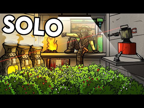 Construí la FARM BASE más segura y defendible de RUST...