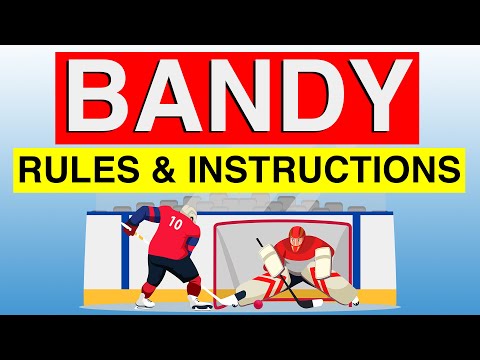 Rules of Bandy EXPLAINED : How to Play Bandy  : BANDY