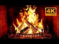 Cozy Fireplace 4K 12 HOURS Fireplace With Crackling Fire Sounds Fireplace Burning 4K