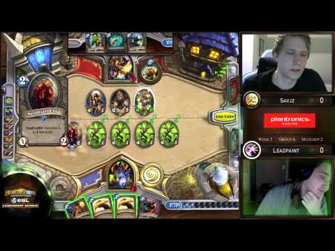 Leadpaint vs Savjz | Group A | ESL Hearthstone Legendary Series Season 2