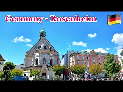 ROSENHEIM-GERMANY / WALKING TOUR / SUMMER 2022 / PART 1 / @Ellaslife71