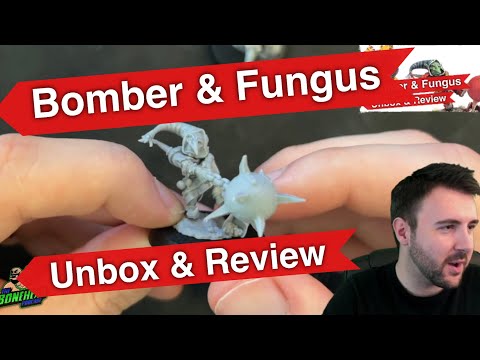 Bomber & Fungus Blood Bowl Star Player Unbox & Review | Forge World (Bonehead Podcast)