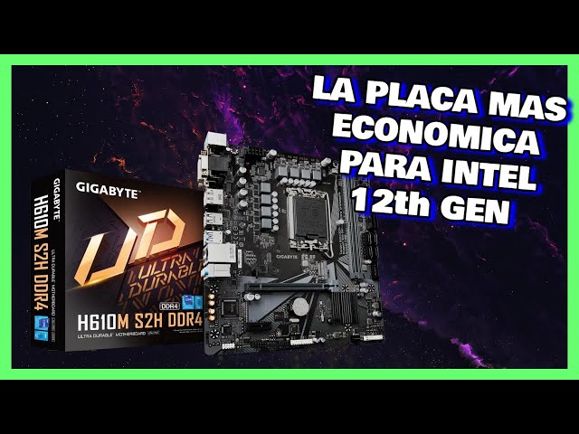 Vídeo relacionado con GIGABYTE H610I (H610/Intel/LGA 1700/Mini-ITX/DDR5/M.2/PCIe 4.0/USB 3.2 Gen1/Intel GbE LAN Chip/placa madre)