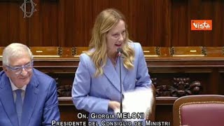 Meloni: Non faccio cose 'alla Nanni Moretti', se ho qualcosa da dire io la dico