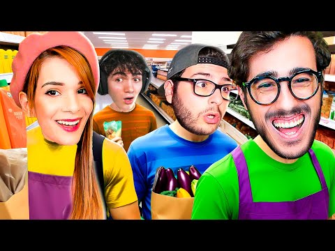 APRO UN SUPERMERCATO CON I MIEI AMICI! - Grocery Store Simulator