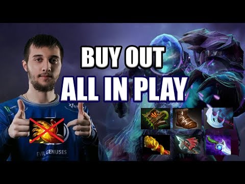 Dota 2: Arteezy - No Midas All In Push Strat | Outdrafted and Dodged by Bulba