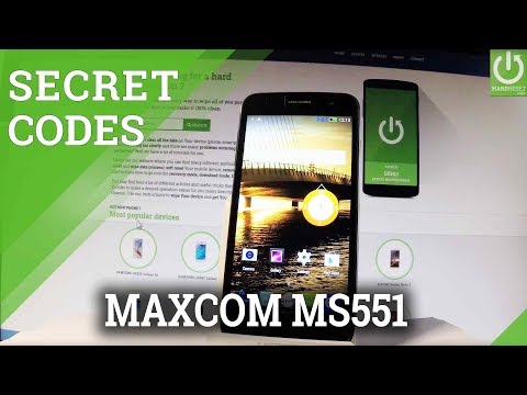 Secret Codes MAXCOM MS551 - Android Tricks / Hidden Options