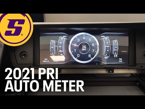 New AutoMeter Invision LCD Dash Displays | PRI Show 2021