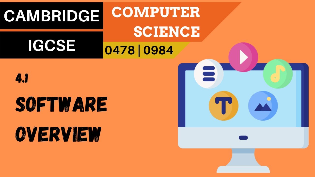 45. CAMBRIDGE IGCSE (0478-0984) 4.1 System software and application software