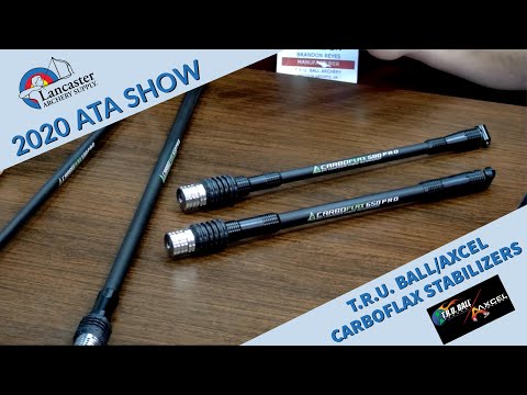 2020 ATA Show | CarboFlax Stabilizers from T.R.U. Ball/Axcel Archery