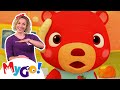Pat A Cake | CoComelon Nursery Rhymes & Kids Songs | MyGo! Sign Language For Kids