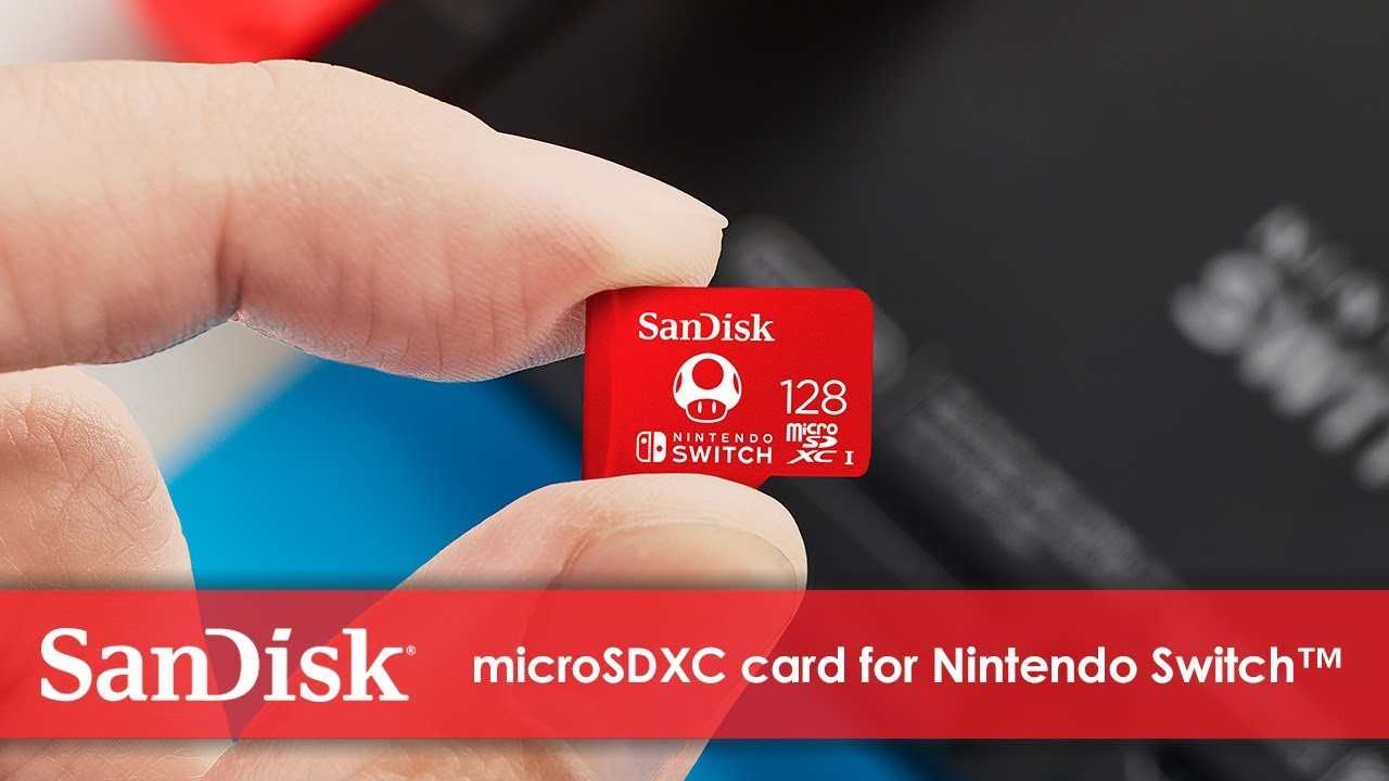 SanDisk microSDXC-Karte Nintendo Switch U3 64 GB