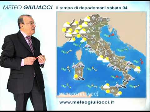 Weather forecast for the day after tomorrow, Saturday 4 February 2012.