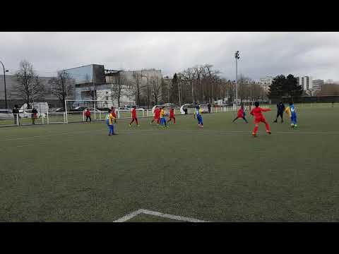 31/03/2018 .  Le coup frans de Anthonyo raté, u10 Sarcelles vs u10 garages-lès -gonesse