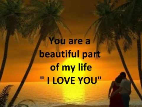 I Love You Poem and You Are So Beautiful To Me Instrumental Sax.