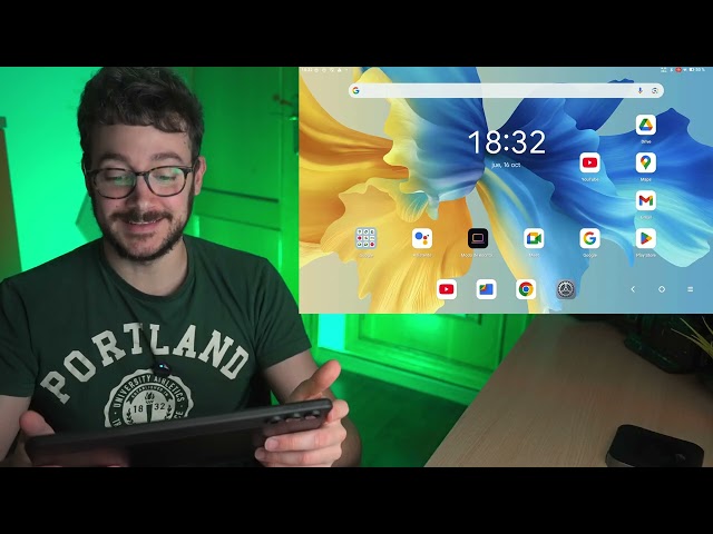 Vídeo relacionado con Tablet Android 15 de 10 Pulgadas Gris, 6GB RAM (hasta 18GB) 128GB, Octa-Core T30, Pantalla IPS 1280x800, Batería 6000mAh, WiFi Dual, GPS, Desbloqueo Facial, Bluetooth, USB-C, TF 1TB
