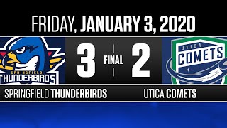 Thunderbirds vs. Comets | Jan. 3, 2020