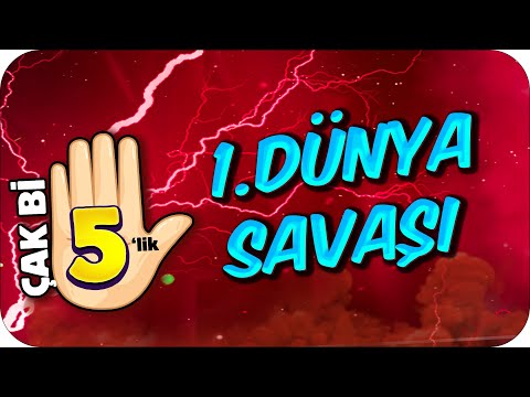 1.Dünya Savaşı 🖐🏻 5 Dakikada Net Artırma Garantili!