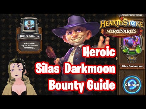 Heroic Silas Darkmoon Bounty Guide | Khadgar Equipment Unlock | Hearthstone Mercenaries