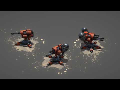 auto turret machine gun 1 1