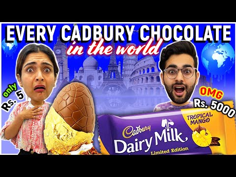Rs 10,000 Ki CHOCOLATES 😱 || We Bought EVERY Cadbury Chocolate 😍