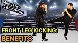 FRONT 🦵Kicking - Bruce Lee's Martial Art Jeet Kune Do