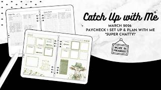 Catch Up w/ Me | Getting My You Know What Together | Planning & Budgeting in Noteful | Super Chatty!