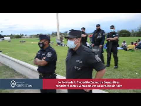 Expertos en seguridad para eventos masivos capacitaran a la Policía de Salta