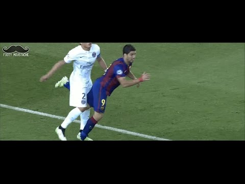 Suarez KICKS Thiago Silva