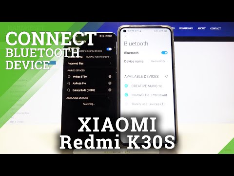 How to Pair Device with Xiaomi Redmi K30s - Connect Bluetooth Device