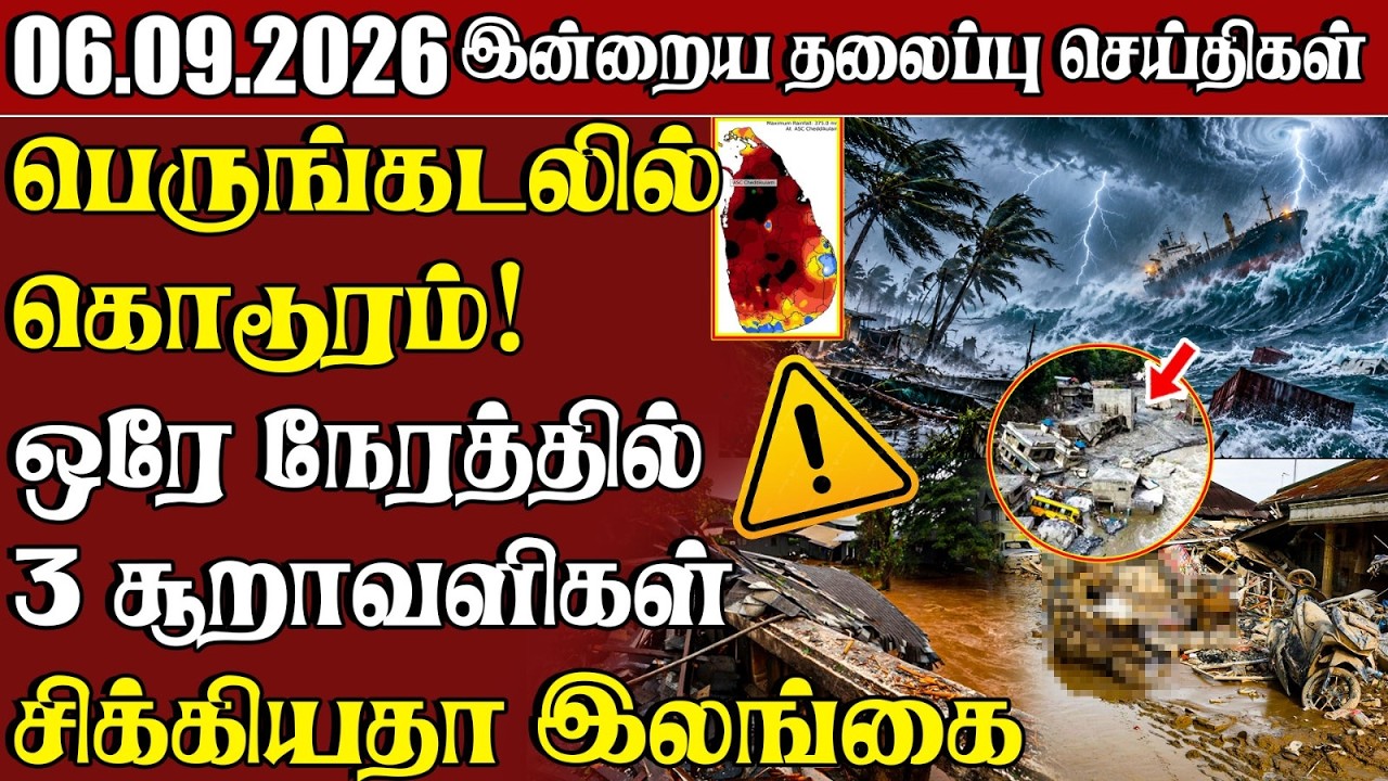 தலைப்புச் செய்திகள் 06.09.2026 | Samugam Headline News | Srilanka News