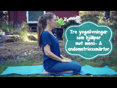Tre yogaövningar för mens- och endometriossmärtor - Mediyoga