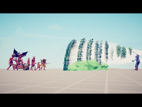 FARMER FACTION vs EVERY GOD - Totally Accurate Battle Simulator TABS