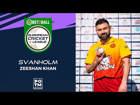 POTM: Z.Khan - SVH vs STA | Highlights | Bet2Ball European Cricket League Day 4, Group A | ECL22