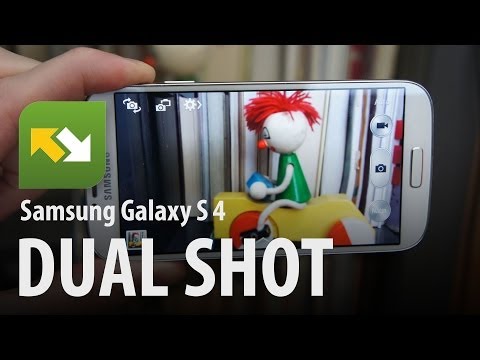 Samsung Galaxy S4 : Dual Shot camera