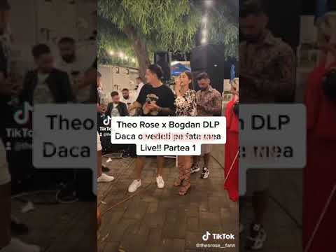Theo rosé și Bogdan DLP Dacă o vedeți pe fata mea Live 2021 song
