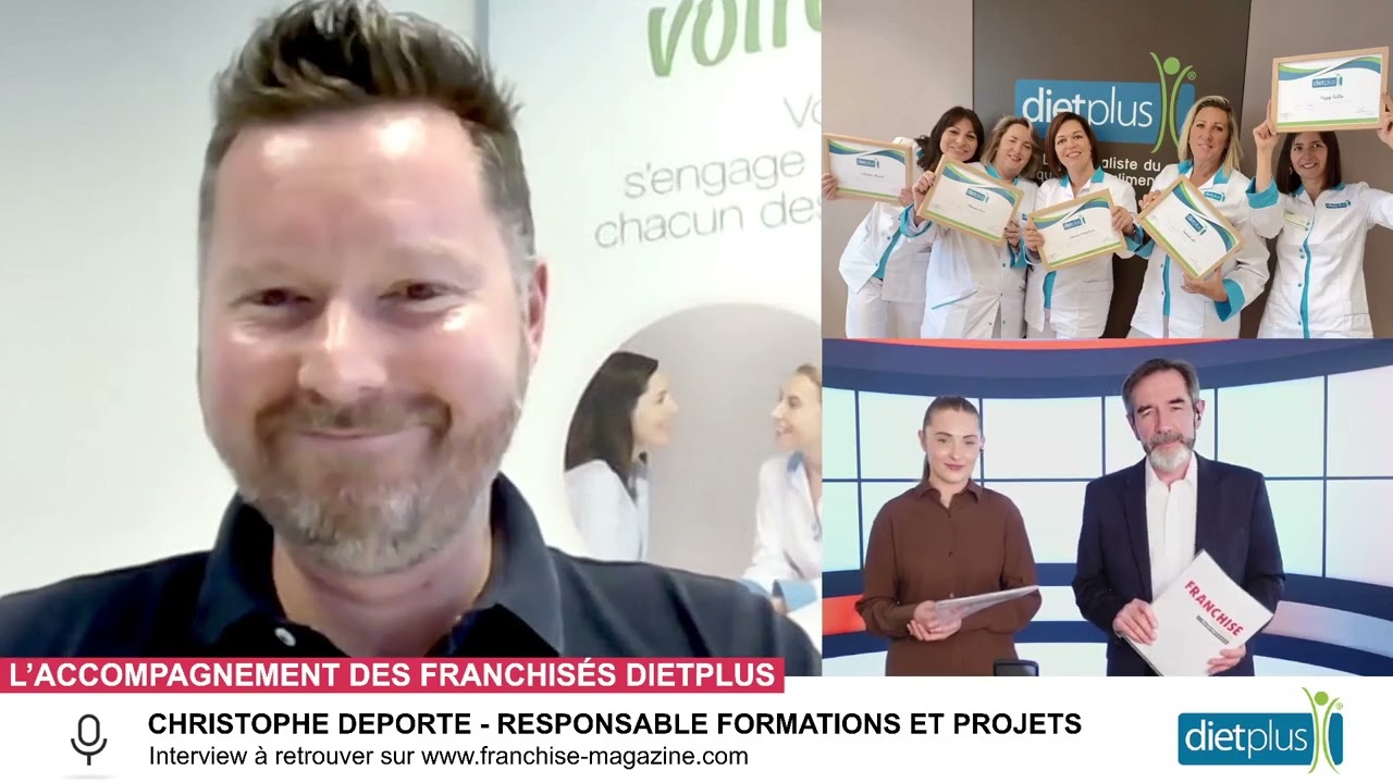 « L’interview vidéo des franchiseurs » Dietplus accompagne ses franchisés, interview par Franchise Magazine – 3/3