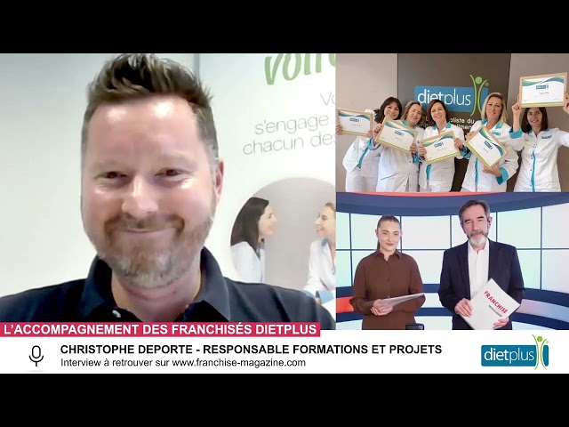 « L’interview vidéo des franchiseurs » Dietplus accompagne ses franchisés, interview par Franchise Magazine – 3/3
