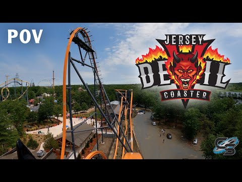 Jersey Devil On-Ride POV Six Flags Great Adventure New for 2021 Roller Coaster
