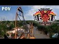Jersey Devil On Ride POV Six Flags Great Adventure New For 2021 Roller Coaster